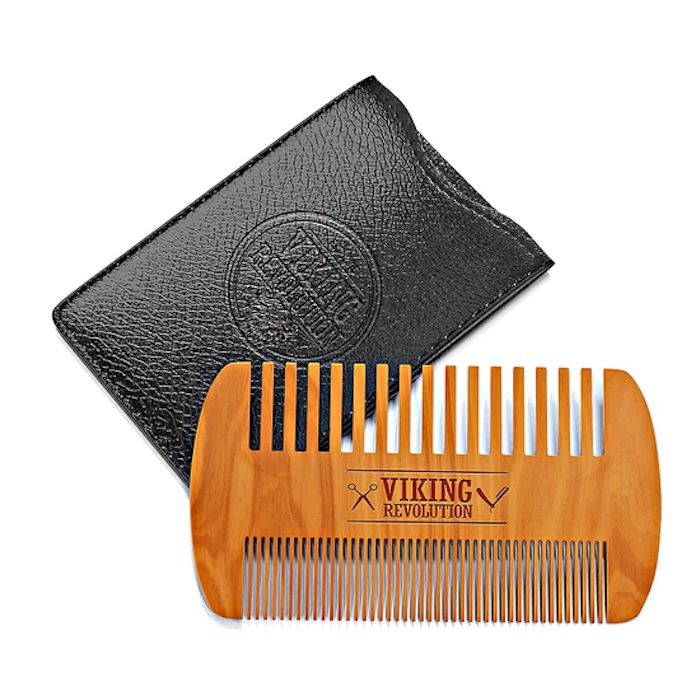 Viking Revolution Wooden Beard Comb